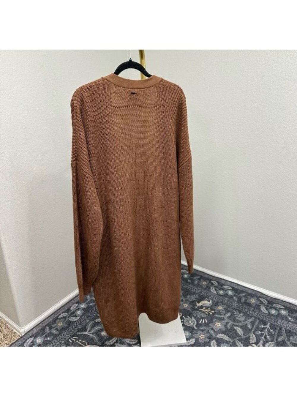 ONeill Kerry Knit Duster Long Open Front Cardigan Sweater Womens Size M/L NEW - Picture 6 of 8
